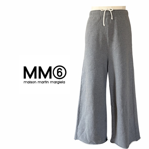 MM6 Maison Margiela | Oversized Wide-Leg Lounge Pants – Size XXS/S - Picture 1 of 14